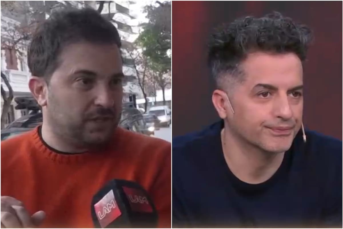 Diego Brancatelli cruzó a Ángel de Brito y a las panelistas de LAM (Foto: Captura de video)