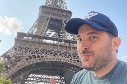 Diego Brancatelli enfrentó las críticas por su viaje a Europa (Foto Instagram @diegobrancatelli)