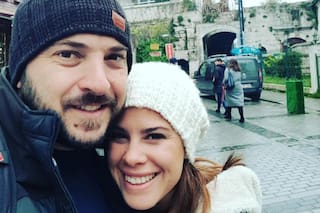 La bronca de Brancatelli tras la agresión que recibió su pareja Cecilia Insinga en la cancha de River
