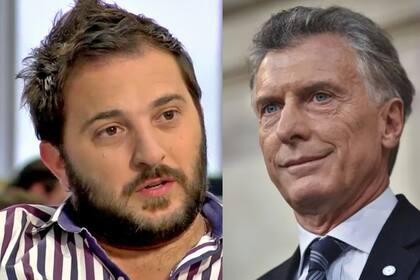 Diego Brancatelli y Mauricio Macri