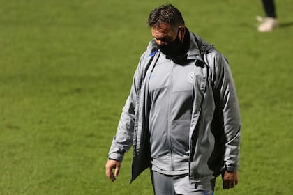 Diego Dabove, DT de San Lorenzo, tras el triunfo ante Platense 4-2