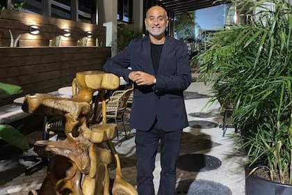 Diego Dalvia, ex dueño de los boliches Caix y La Morocha, ahora se puso un restaurant en Miami que se llama Wayku