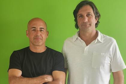 Diego D’Ápice, CEO y co-founder de Pingo App, y Eduardo Novillo Astrada, presidente de Camine
