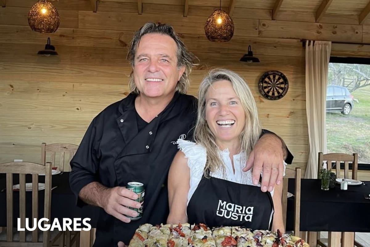 Diego de Risi Camardón y Constanza Dozo Moreno, los dueños de María Justa.
