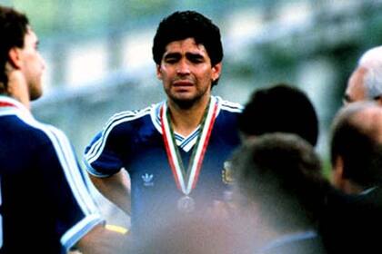 Diego, en Italia 90