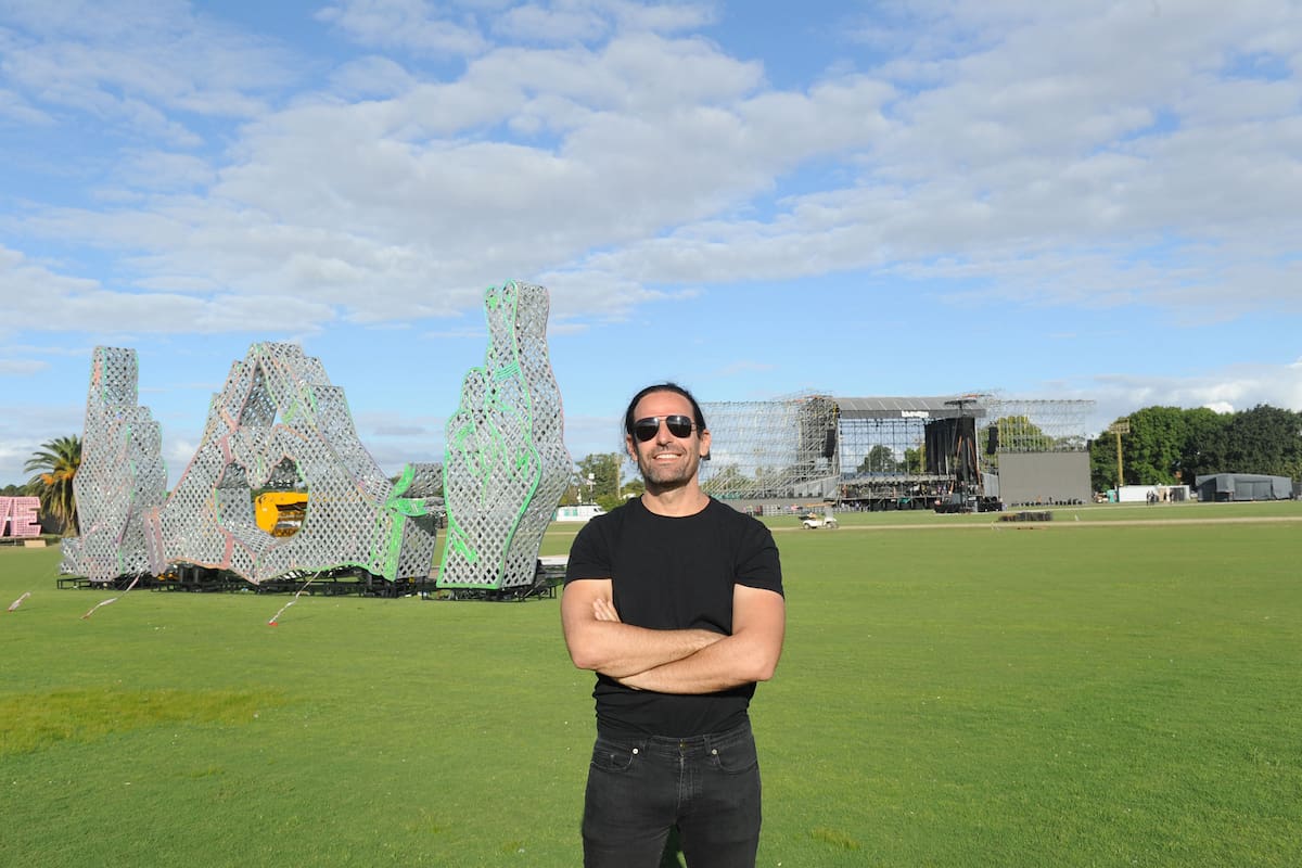 Diego Finkelstein, el productor del Lollapalooza