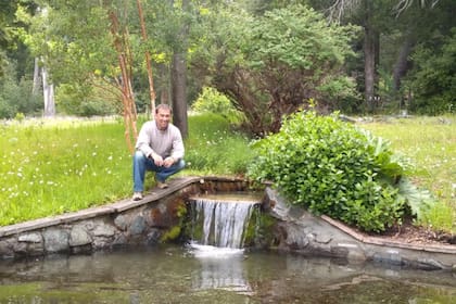 Diego Flores en la cabaña, La Cristalina