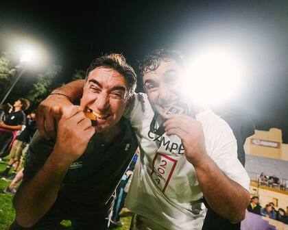 Diego Ghiglione con Leonardo Gea Salim