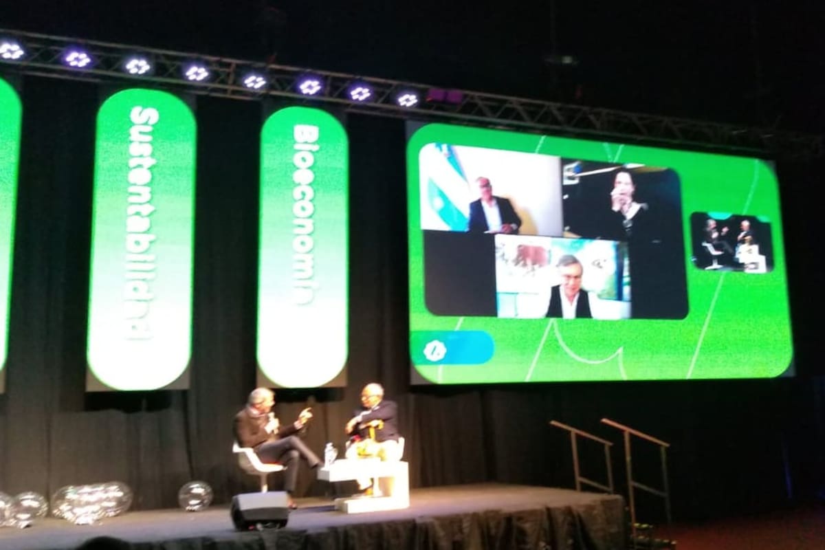 Diego Guelar, exembajador argentino en China y los EE.UU., en el congreso de Aapresid