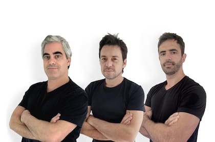 Diego Hoter, Matias O’Keefe y Marcos Botta