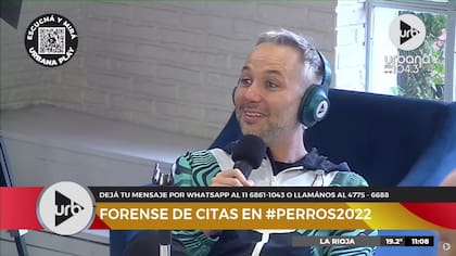 Diego Iglesias vivió un momento para el olvido en Perros de la Calle (Foto: Captura de video)