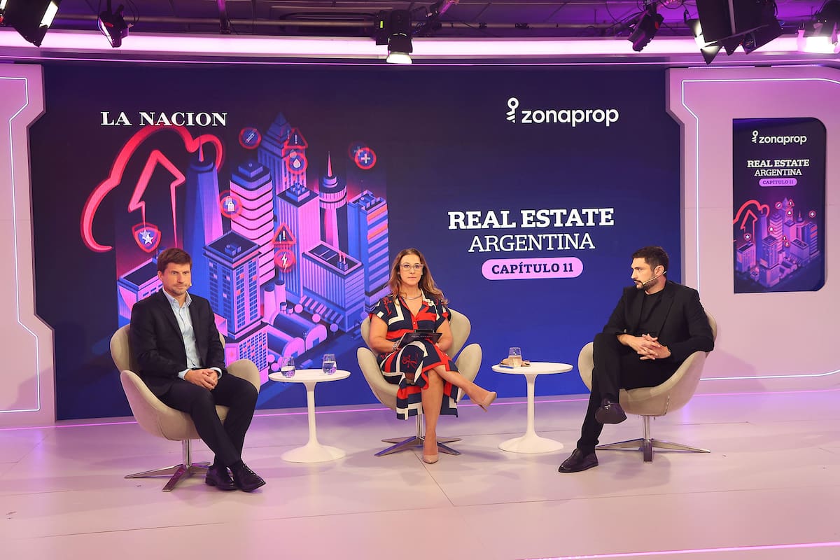 Diego Kexel (gerente general de WeWork Lationoamérica) y Gabriel Bucher (cofundador y director de HIT), charlaron con Verónica Rubí (editora de LN Propiedades) sobre el avance del coworking