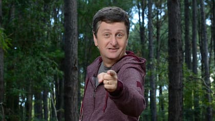 Diego Korol, en su faceta de conductor televisivo