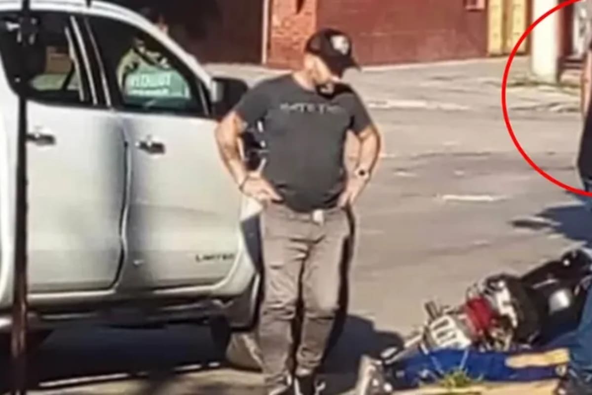 Diego Kravetz detuvo a un delincuente en plena calle