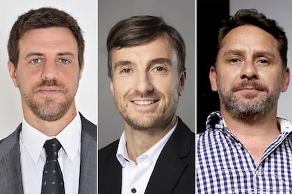 Diego Kravetz, Lucas Ghi y Pablo Descalzo