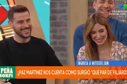 Diego Leuco y Jésica Cirio, actuales conductores de La peña de morfi