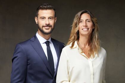 Diego Leuco y Luciana Geuna, conductores del nuevo Telenoche.