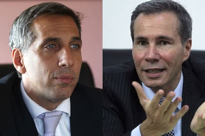 Diego Luciani y Alberto Nisman. Eduardo Feinmann pidió por las seguridad del primero para que no termine como el segundo