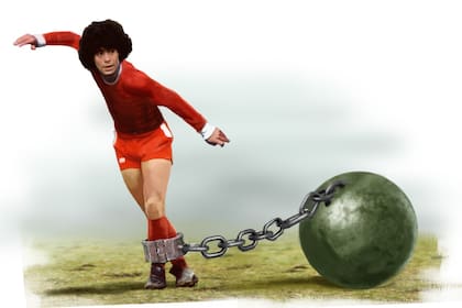 Diego Maradona debutó en Argentinos en octubre de 1976, en tiempos de la última dictadura