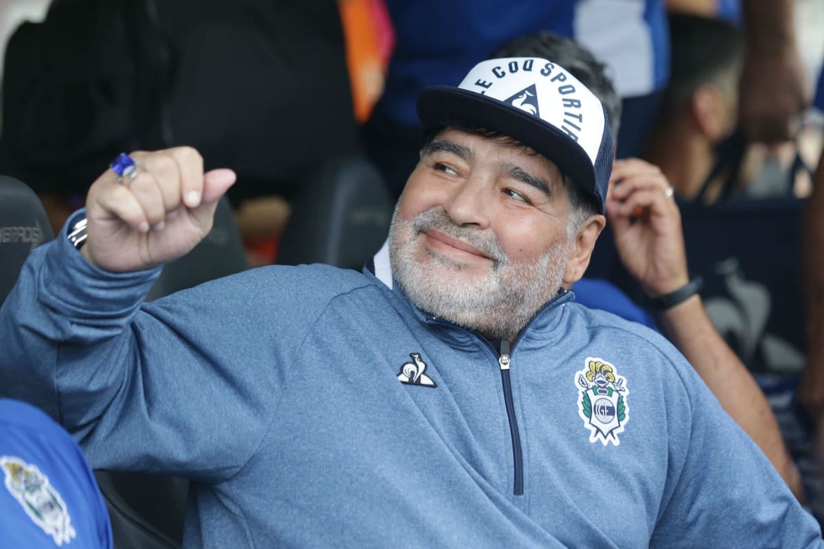Diego Maradona, DT de Gimnasia de La Plata