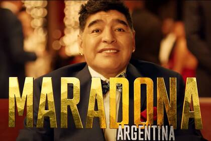 Diego Maradona en la publicidad de