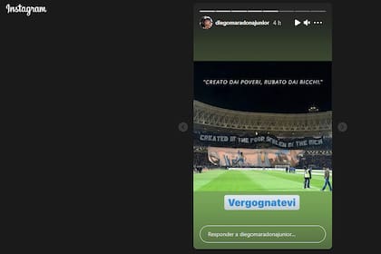 Diego Maradona Junior, contra la creación de la Superliga europea