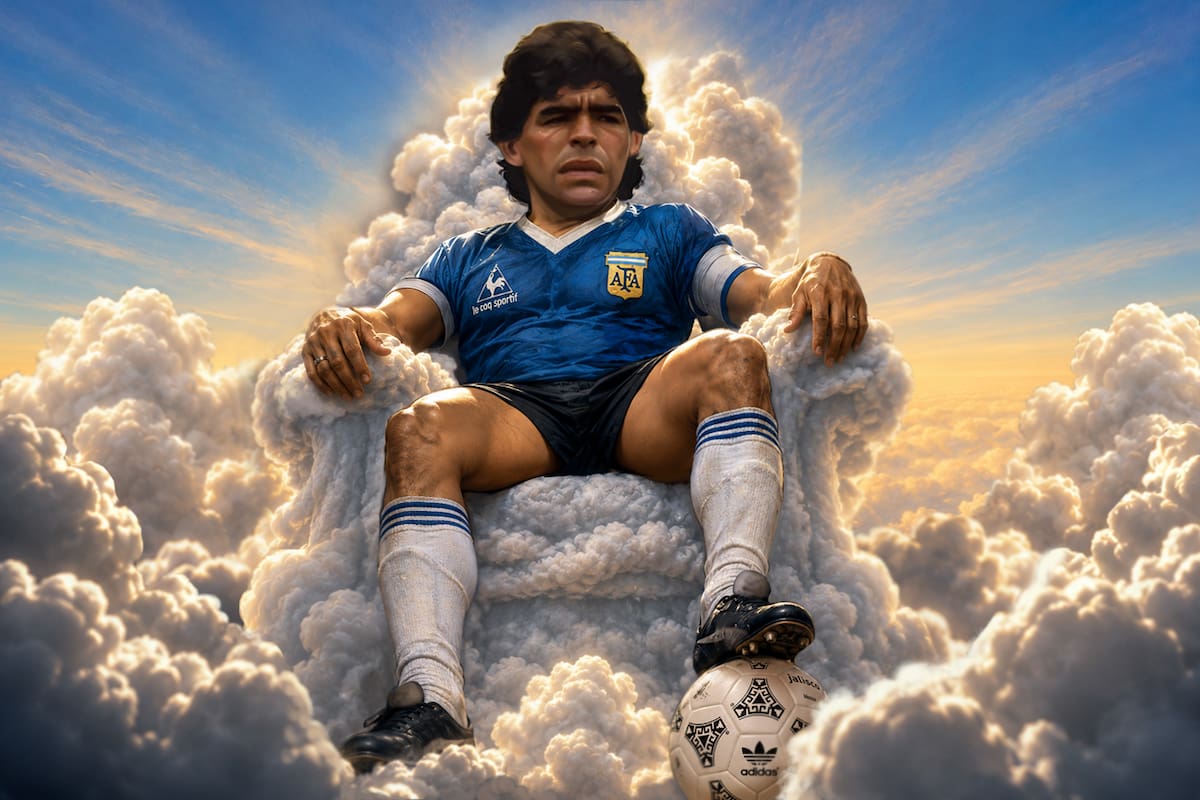 Diego Maradona quedó inmortalizado en México 86 por "la mano de Dios" y "el gol del siglo"
