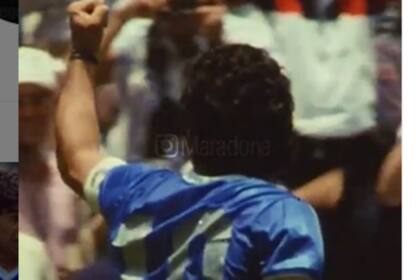 Diego Maradona recordó el triunfo frente a los ingleses en el Mundial México 1986