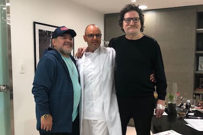 Diego Maradona y Charly García se encontraron en la clínica del médico Mühlberger