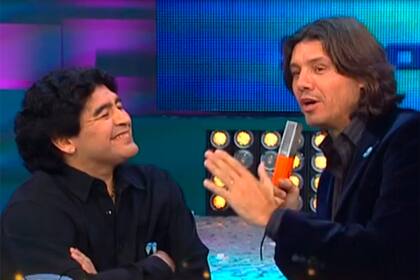 Los mejores encuentros de Marcelo Tinelli y Diego Maradona frente a las cámaras