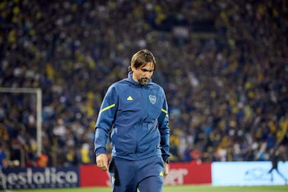 Diego Martínez, DT de Boca, pretende hacerse fuerte como local para superar a su eterno rival