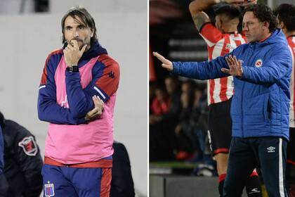 Diego Martínez y Gabriel Milito: un mano a mano entre directores técnicos con una mismo patrón de juego, por un lugar en la final de la Copa de la Liga