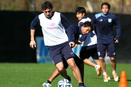 Diego Milito, la gran esperanza de los hinchas de la Academia