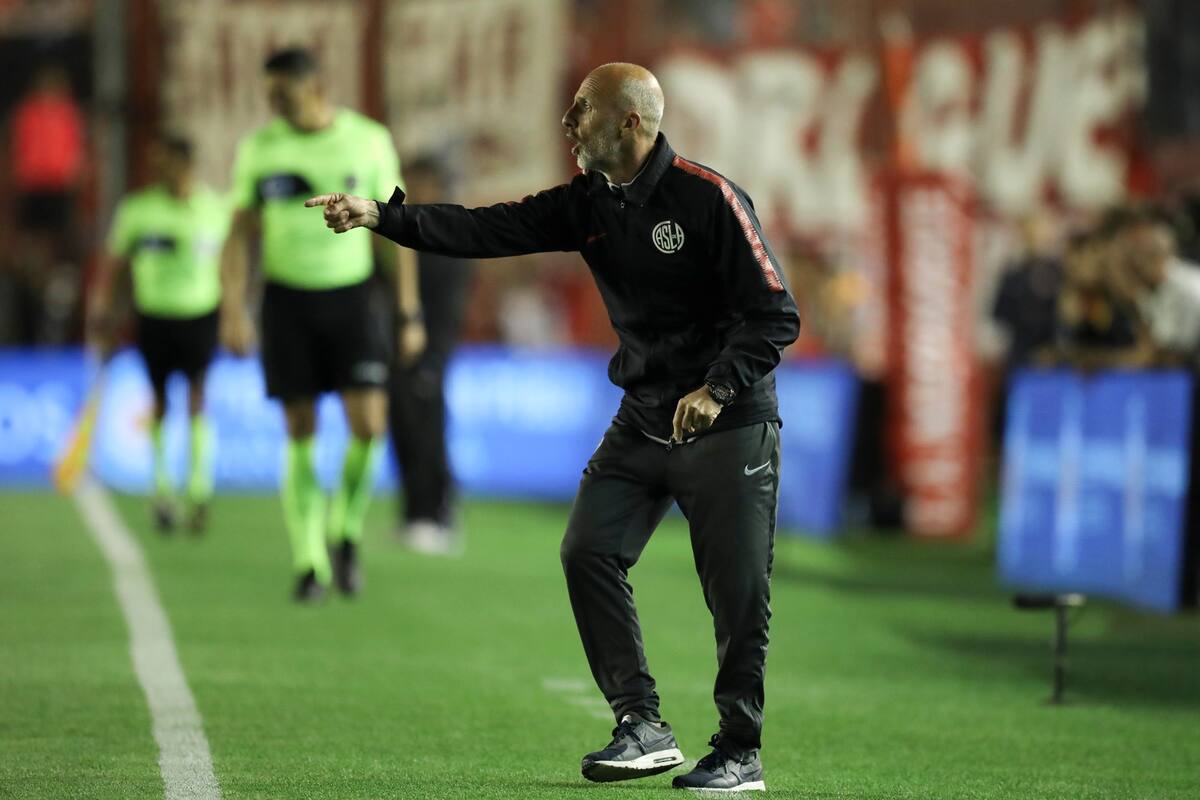 Diego Monarriz, entrenador interino de San Lorenzo