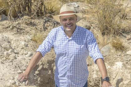 Diego Morales está a cargo de los viñedos de la reconocida Bodega Salentein, en el Valle de Uco