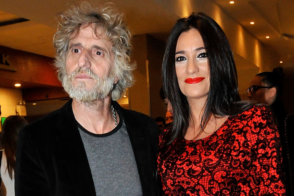 Diego Peretti junto a su pareja