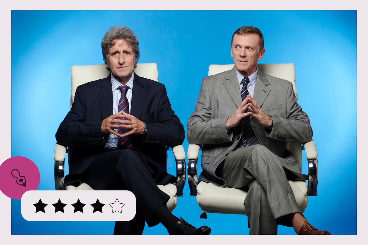 Diego Peretti y Federico D'Elía en la sátira El jefe de mi jefe