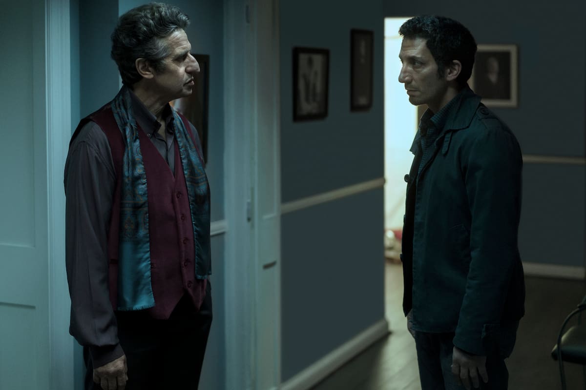 Diego Peretti y Juan Minujín en La ira de Dios