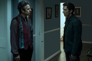 Diego Peretti y Juan Minujín en La ira de Dios