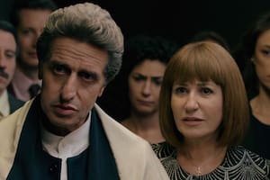 Diego Peretti y Mercedes Morán en El reino, que ya tiene una segunda temporada asegurada