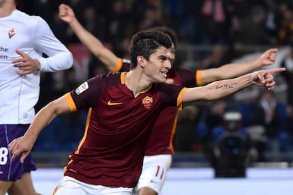 Diego Perotti convirtió en el triunfo de Roma