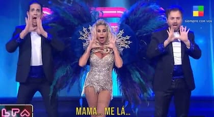 Diego Ramos, Flor Peña y Dan Breitman protagonizaron un musical en el estreno de LPA por América TV