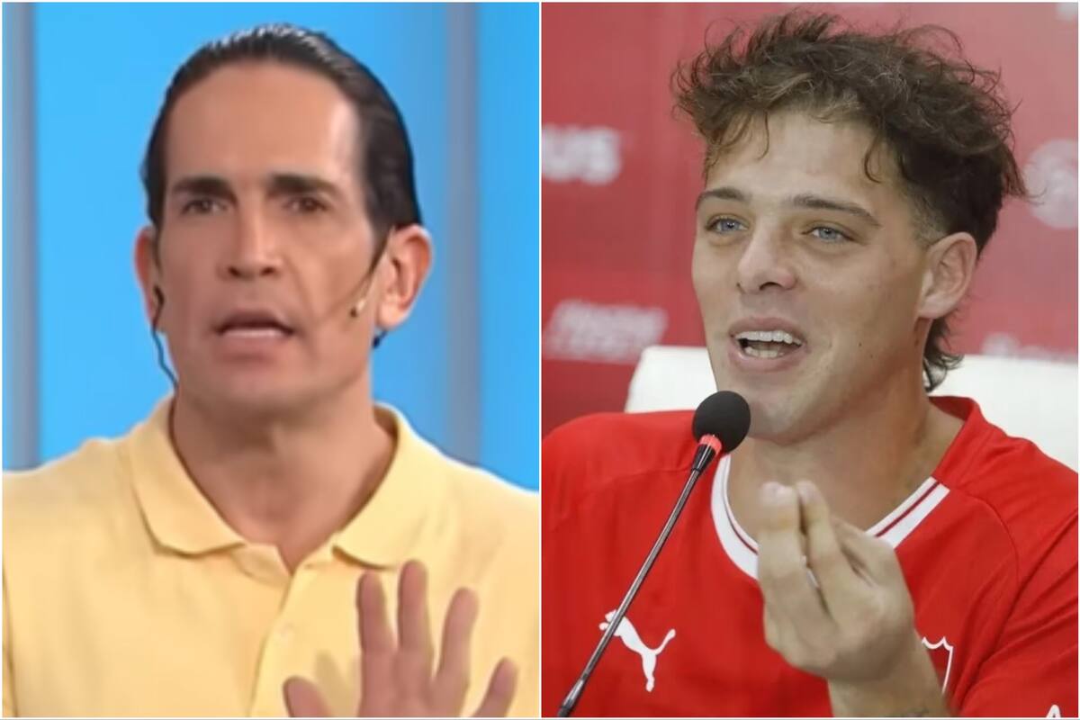 Diego Ramos opinó sobre Santiago Maratea y su colecta de 20 millones de dólares para ayudar a Independiente (Foto: Captura América / Ricardo Pristupluk)