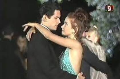 Diego Ramos y Natalia Oreiro en Ricos y Famosos, la novela que volvió a la pantalla de elnueve