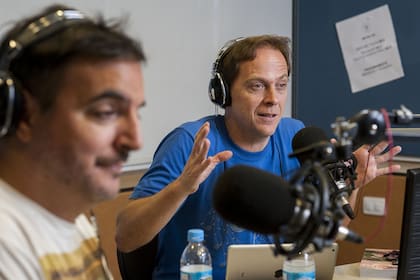 Diego Ripoll y Matías Martín, una dupla infalibre en el aire de Basta de todo