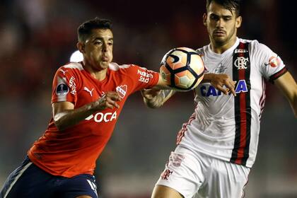 Diego Rodríguez, campeón de la Copa Sudamericana con Independiente, el primer refuerzo del ciclón