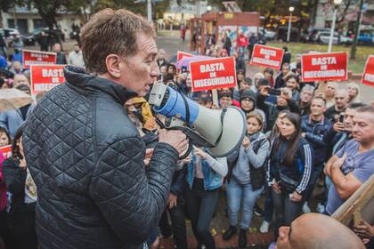 Diego Santilli en La Matanza