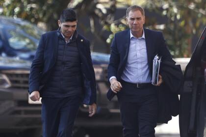 Diego Santilli, en la Casa Rosada