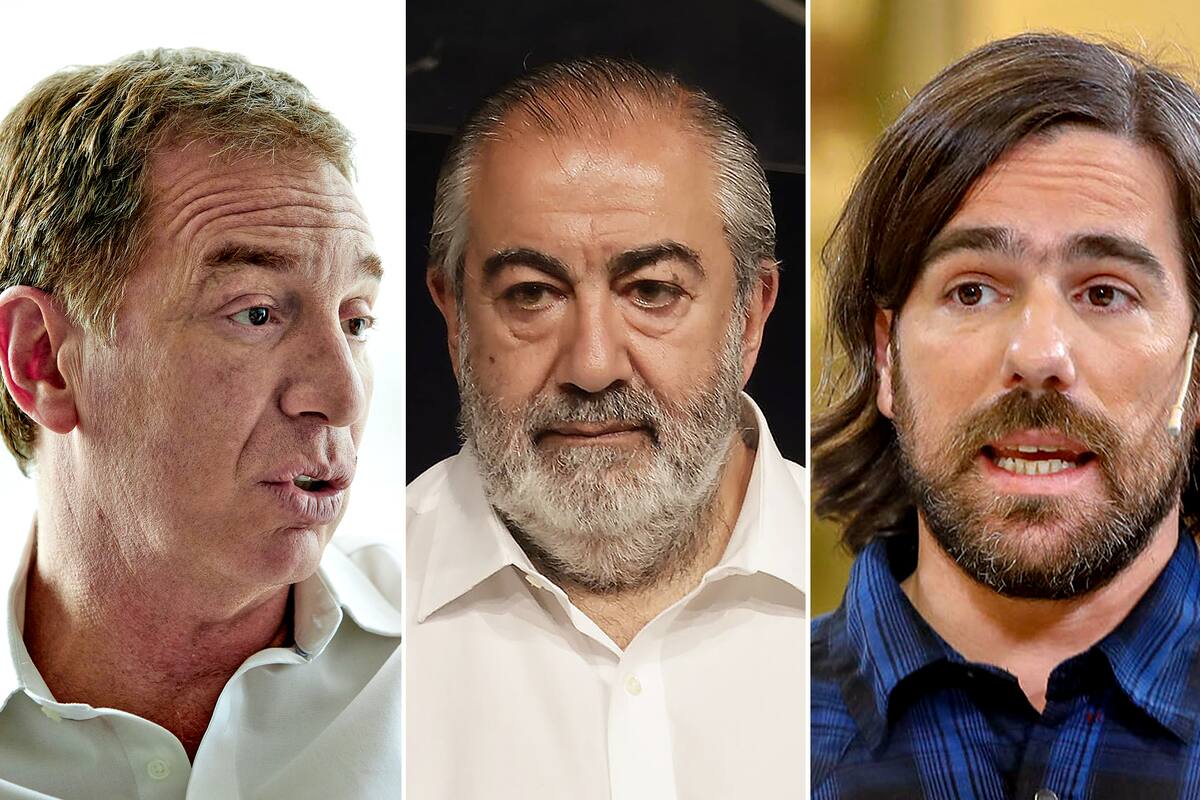 Diego Santilli, Héctor Daer, Nicolás del Caño