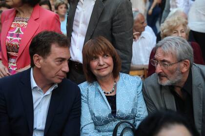 Diego Santilli junto a Patricia Bullrich en la reinauguración del Museo del Holocausto